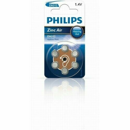 Baterie do naslouchadel PHILIPS ZA312B6A/00 6ks porovnat ceny
