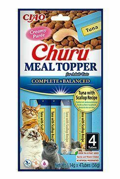 Churu Cat Meal Topper Tuna With Scallop Recipe 4x14g porovnat ceny