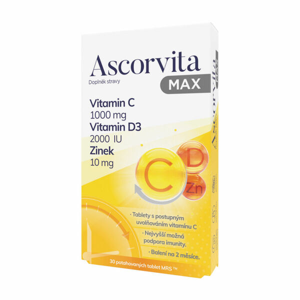 ASCORVITA Max 30 tablet porovnat ceny