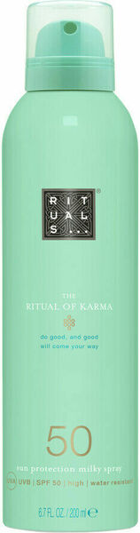 Rituals Karma, Mléčný sprej na opalování, SPF 50, 200 ml porovnat ceny