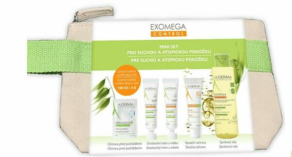 A-Derma Exomega Control travel kit porovnat ceny