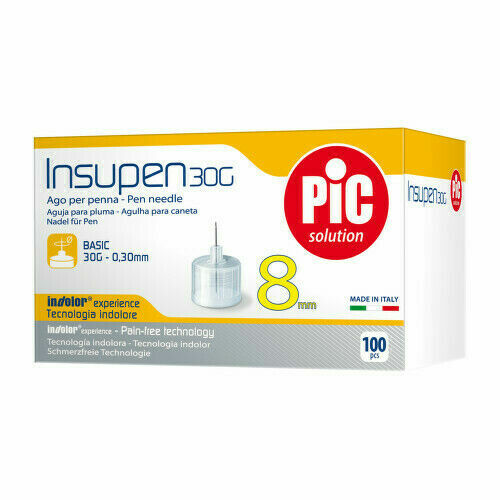 JEHLY INSUPEN PRO VŠECHNA INZULÍNOVÁ PERA G 30X8/0,30X8MM,100KS porovnat ceny