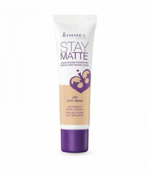 RIMMEL LONDON Stay Matte Liquid Mousse Foundation 300 Sand 30ml porovnat ceny