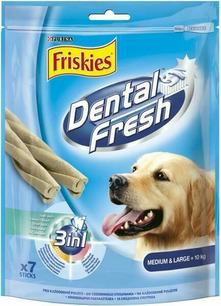 Friskies snack dog - DentalFresh 3v1 "M" 180g porovnat ceny