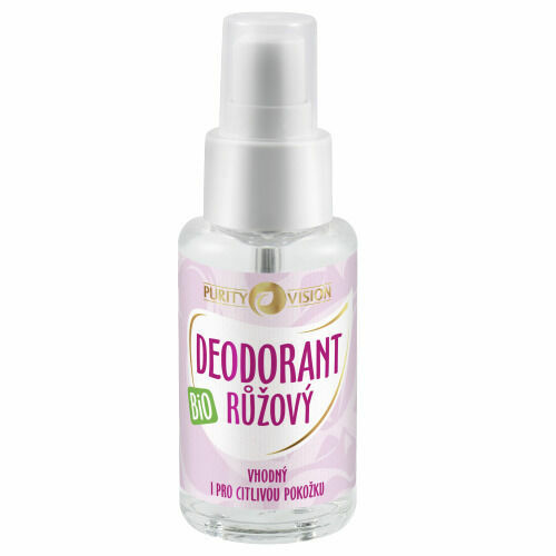 Purity Vision BIO Růžový deodorant 50ml porovnat ceny