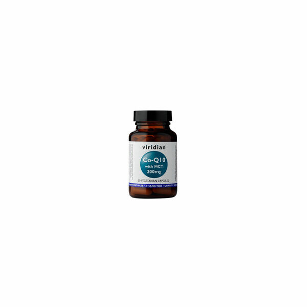 VIRIDIAN Nutrition Co-enzym Q10 with MCT 200 mg  30 kapslí porovnat ceny