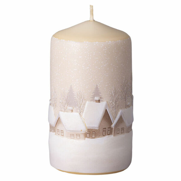 Z-TRADE Svíčka válec 60 x 110 mm Vesnička béžová 1 kus porovnat ceny