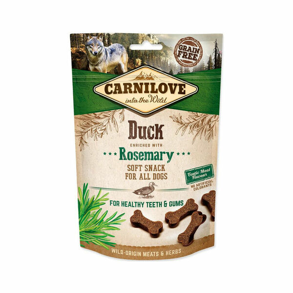 CARNILOVE Dog Semi Moist Snack Duck&Rosemary 200g porovnat ceny