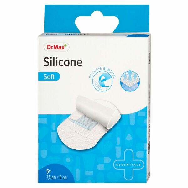 Dr. Max Silicone Plaster Ultra Sensitive 7,5 x 5 cm 5 ks porovnat ceny