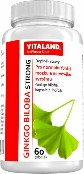 Vitaland Ginkgo biloba Strong 60 tobolek porovnat ceny