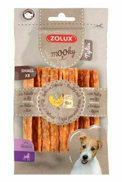 Pochoutka Mooky Premium Drůbež/rýže S 8ks 100g Zolux porovnat ceny