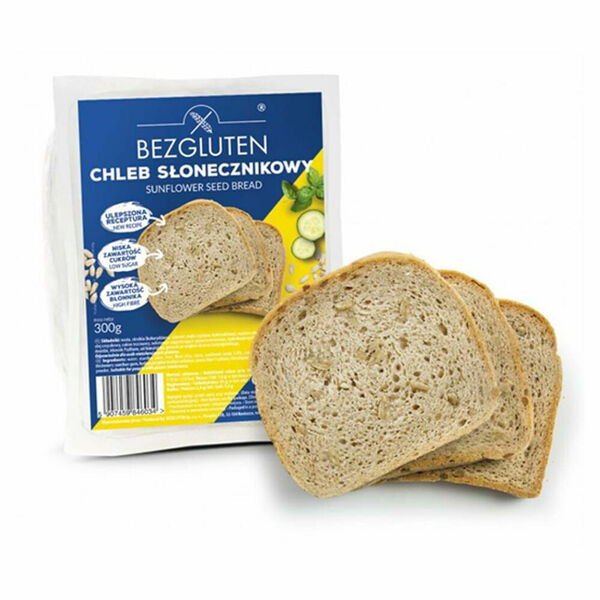 BEZGLUTEN Chléb slunečnicový bez lepku 300 g porovnat ceny