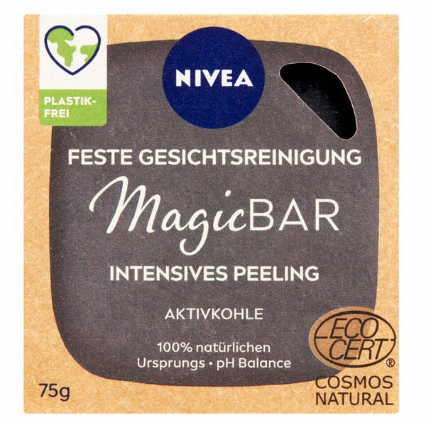 NIVEA MagicBAR Peelingové pleťové mýdlo s uhlím 75 g porovnat ceny