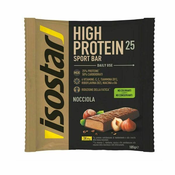 Isostar High Protein oříšek tyčinka 3x35 g porovnat ceny