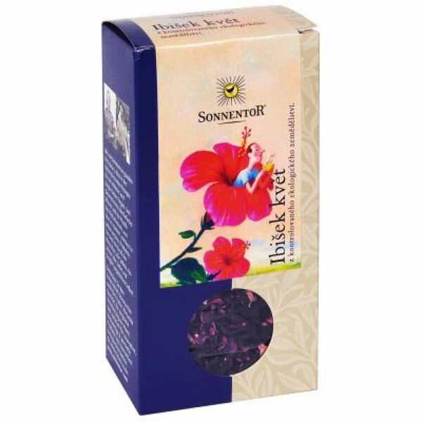 SONNENTOR Ibišek květ bio sypaný 80 g porovnat ceny