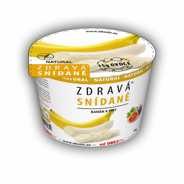 OBEZIN Zdravá snídaně Banán a fíky 78 g porovnat ceny