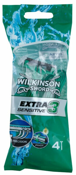 Wilkinson Sword Extra3 Sensitive - Jednorázový holicí strojek 4ks porovnat ceny