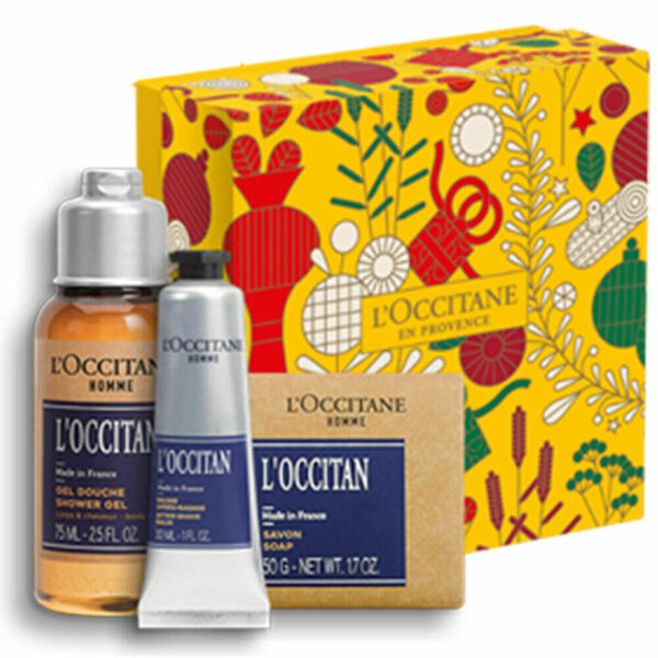 L´OCCITANE Men Sprchový gel 75 ml + balzám po holení 30 ml + mýdlo 50 g Dárkové balení porovnat ceny