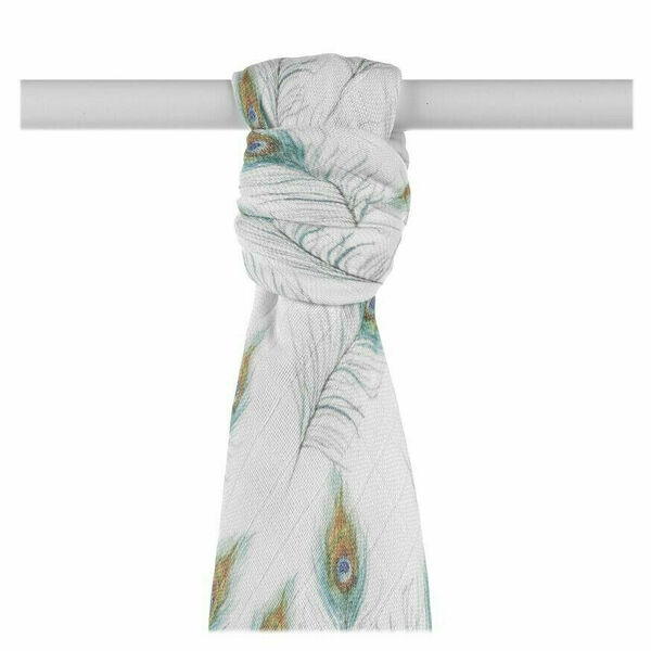 XKKO BMB Digi Bambusová osuška 90x100 Peacock Feathers porovnat ceny