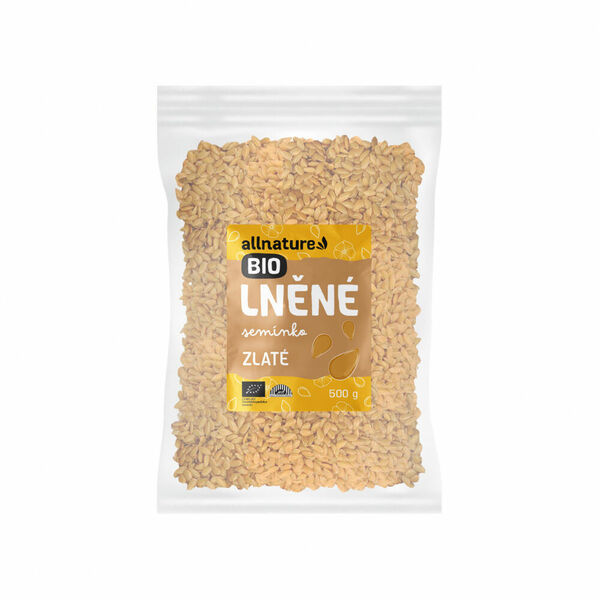 ALLNATURE Lněné semínko zlaté BIO 500 g porovnat ceny