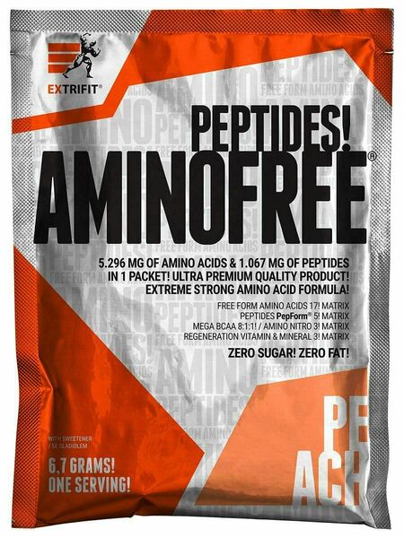 Extrifit Aminofree Peptides 6,7g broskev porovnat ceny