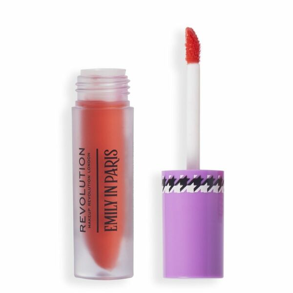 Makeup Revolution Emily In Paris Mimosa Orange Rouge tekutá rtěnka 3 ml porovnat ceny