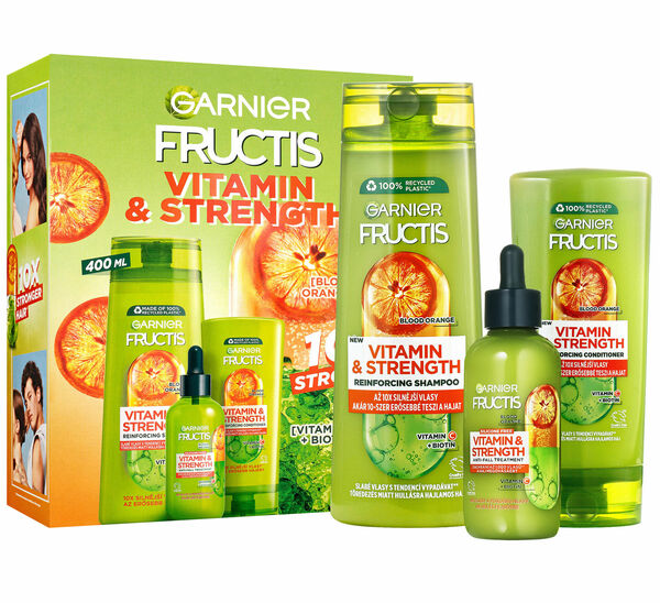 Garnier Fructis Vitamin&Strength Vánoční balíček 2023, 3 ks porovnat ceny