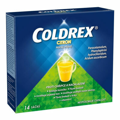 Coldrex Horký nápoj Citron med por.plv.sol.scc.10 porovnat ceny