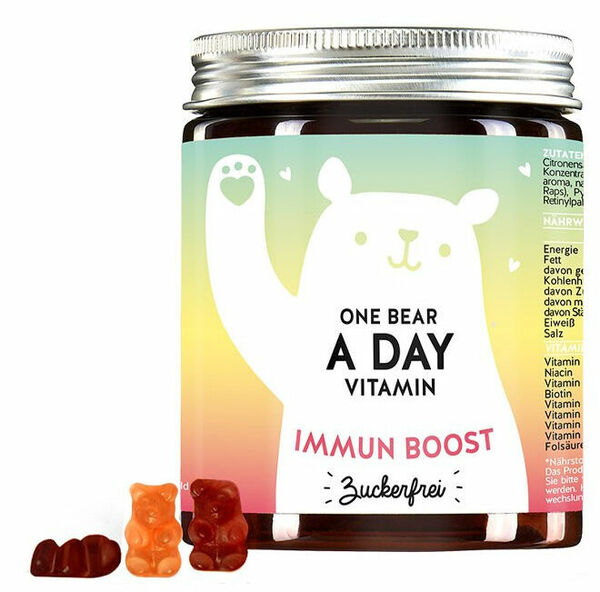 Bears With Benefits One Bear a Day Vitaminy pro podporu imunity bez cukru 90ks porovnat ceny