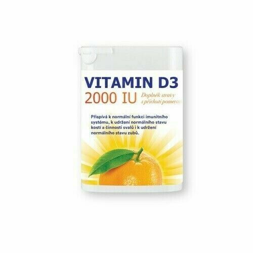 Vitamin D3 2000 IU tbl.60 porovnat ceny