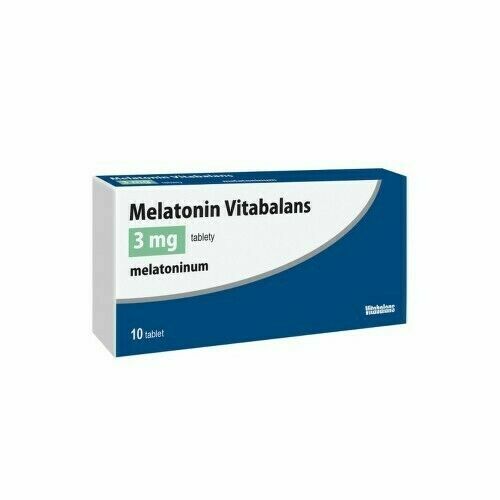 Melatonin Vitabalans 3mg neobalené tablety 10 porovnat ceny