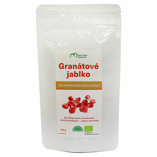 FAIROBCHOD Granátové jablko semínka sušená na slunci BIO 100 g porovnat ceny