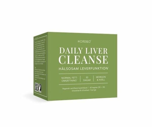 Nordbo Daily Liver Cleanse 60 kapslí porovnat ceny