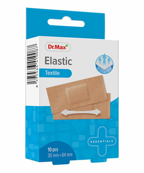 Dr.Max Elastic Textile 30mm x 64mm náplast 10 ks porovnat ceny