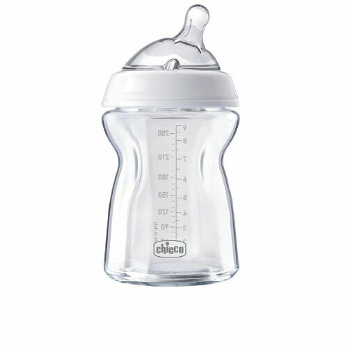 Chicco Láhev kojenecká sklo Natural Feeling 250ml, neutral 0m+ porovnat ceny