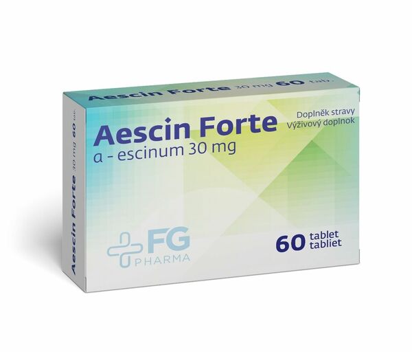 FG Pharma Aescin Forte 30 mg 60 tablet porovnat ceny