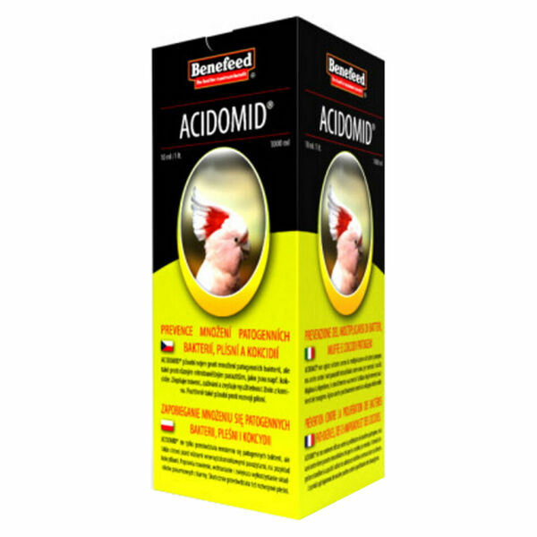 BENEFEED Acidomid E exoti 1 litr porovnat ceny