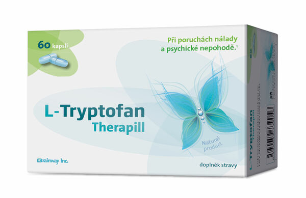 Brainway L-Tryptofan Therapill 60 kapslí porovnat ceny
