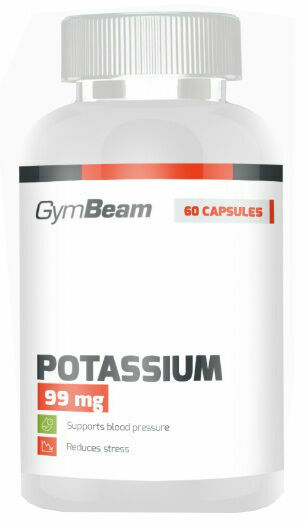 GymBeam Potassium unflavored - 60 kaps porovnat ceny