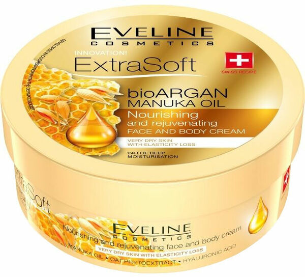 Eveline Cosmetics  Eveline Extra Soft – bioArgan Manuka oil 175ml porovnat ceny
