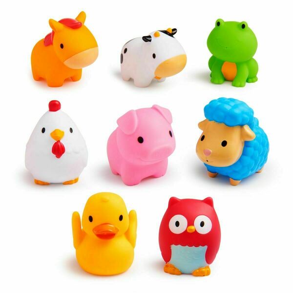 Munchkin Stříkající zvířátka 8 ks farma porovnat ceny