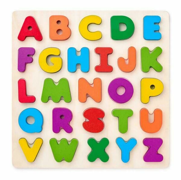 Woody Puzzle ABC písmena na desce 26ks porovnat ceny