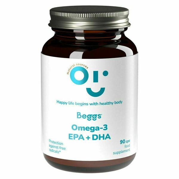 Beggs Omega-3 EPA+DHA 90 kapslí porovnat ceny