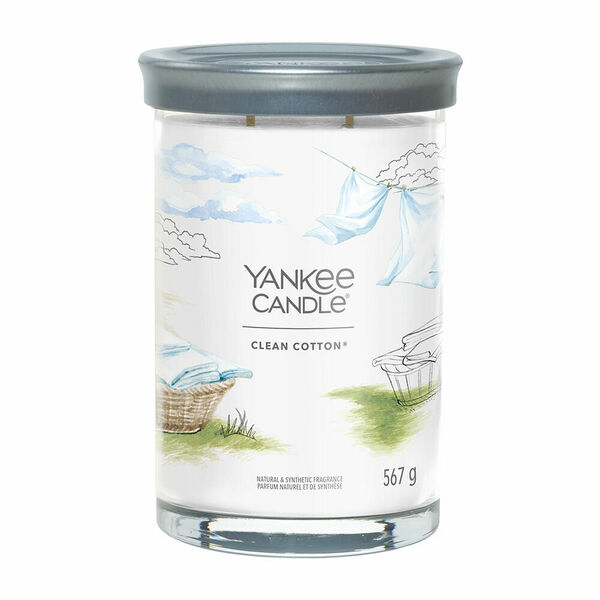 Yankee Candle Vonná svíčka Clean Cotton 2 knoty 567 g porovnat ceny
