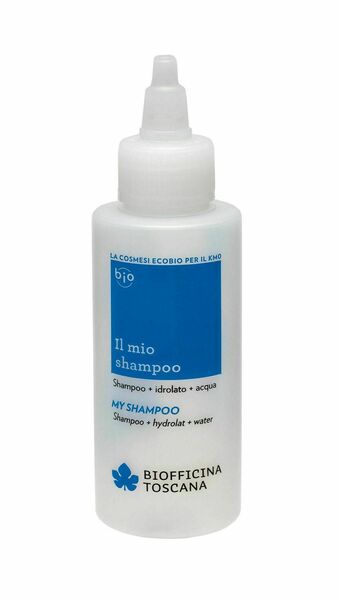 Biofficina Toscana My shampoo Modrá lahvička pro přípravu vlastního šampónu 100 ml porovnat ceny