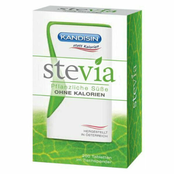 KANDISIN Stevia přírodní sladidlo s dávkovačem 200 tablet porovnat ceny