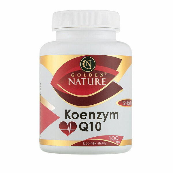 Golden Nature Koenzym Q10 100mg 100 kapslí porovnat ceny