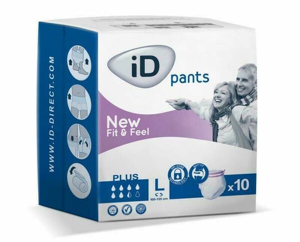 iD Pants Fit&Feel Large Plus 10ks 552136510 porovnat ceny