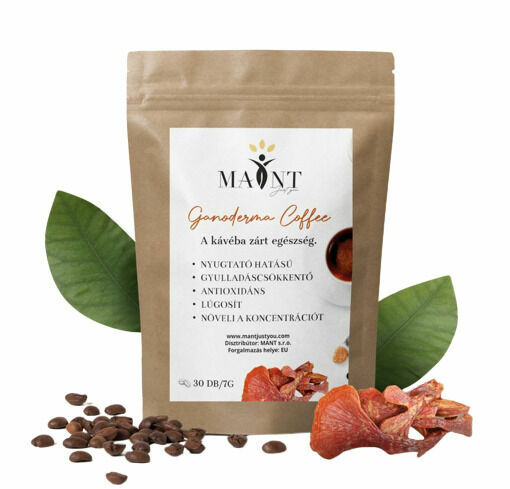 MANT Ganoderma Coffee - Zdraví skryté v kávě 30 kapslí porovnat ceny