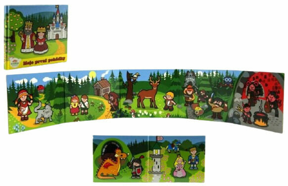 Teddies Knížka Leporelo,Moje první pohádky,24m+ porovnat ceny